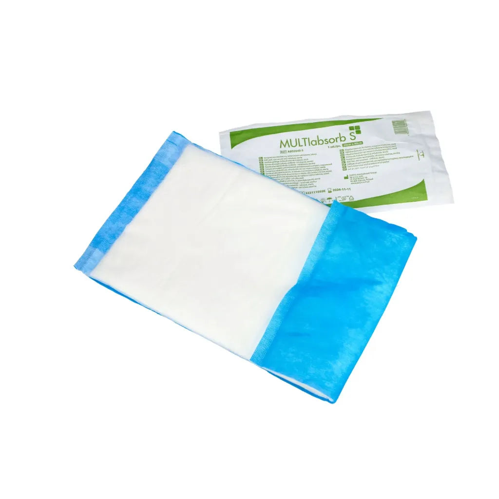 Pansement américain non tissé et cellulose stérile