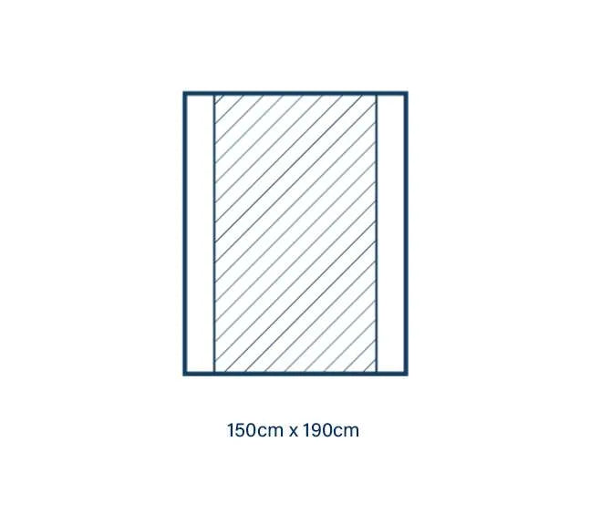 Steriles Tischtuch 150 x 190 cm - Packung à 30