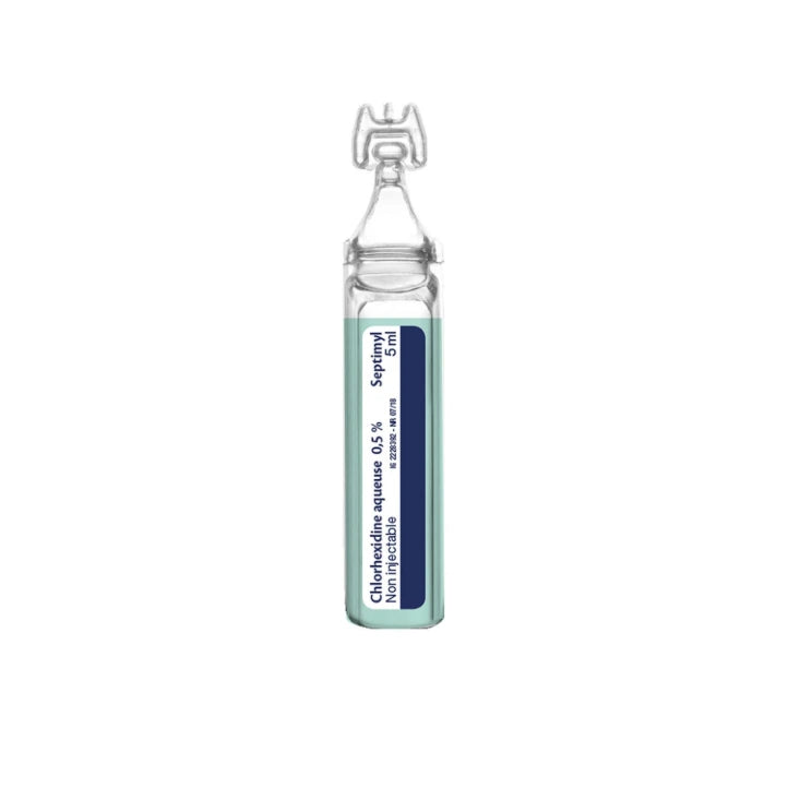 Antiseptische Einzeldosen Chlorhexidin 0,5% 5 ml - Packung à 10