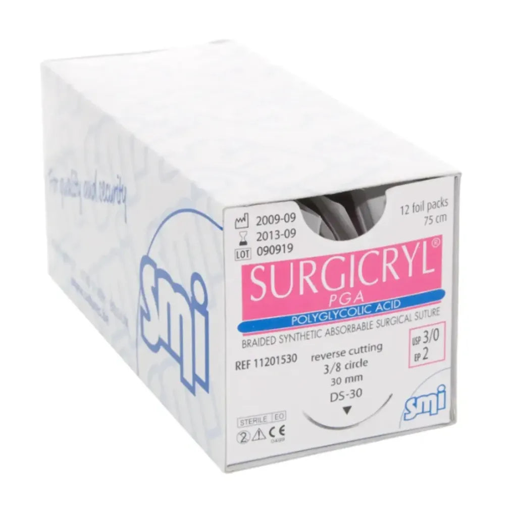 Fils de suture Surgicryl PGA - Boîte de 12