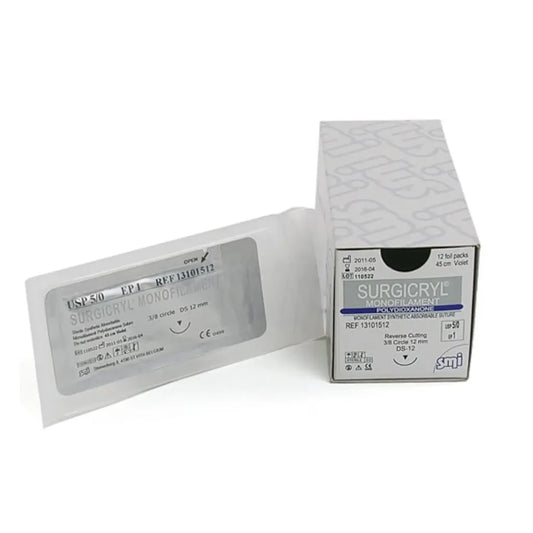 Fils de suture Surgicryl monofilament - Boîte de 12