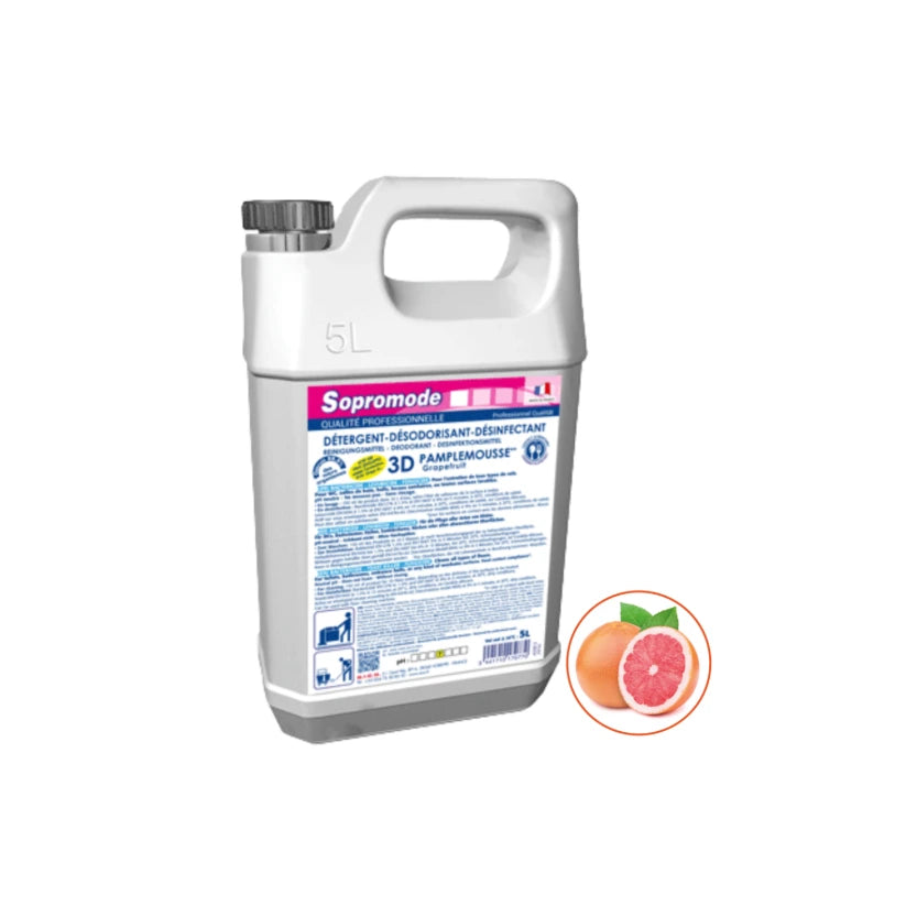Détergent désinfectant sol et surface à diluer - Bidon 5 L