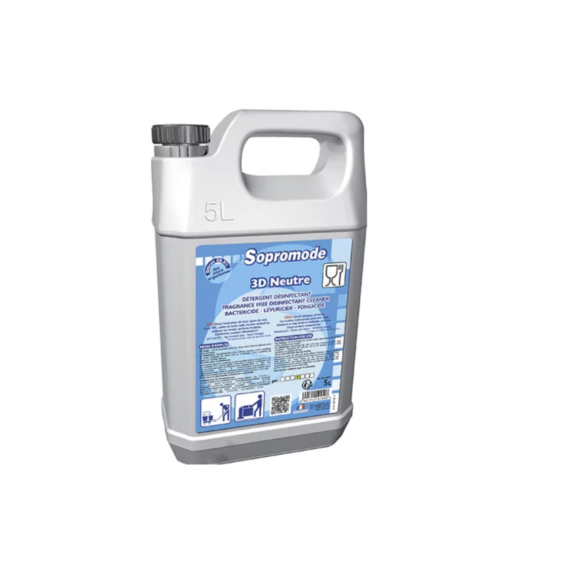 Détergent désinfectant sol et surface à diluer - Bidon 5 L