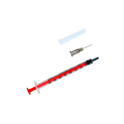 Seringue à insuline 1 ml (40 U.I./ml) avec aiguille 0,40 x 13 mm - Boîte de 100