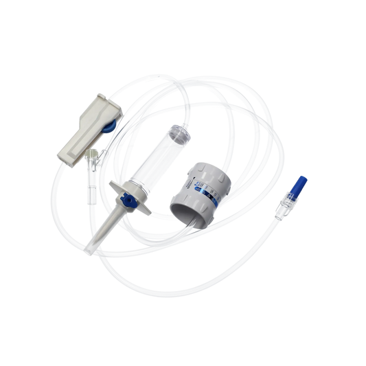 Set de perfusion avec régulateur de débit de précision 180 cm - Boîte de 25