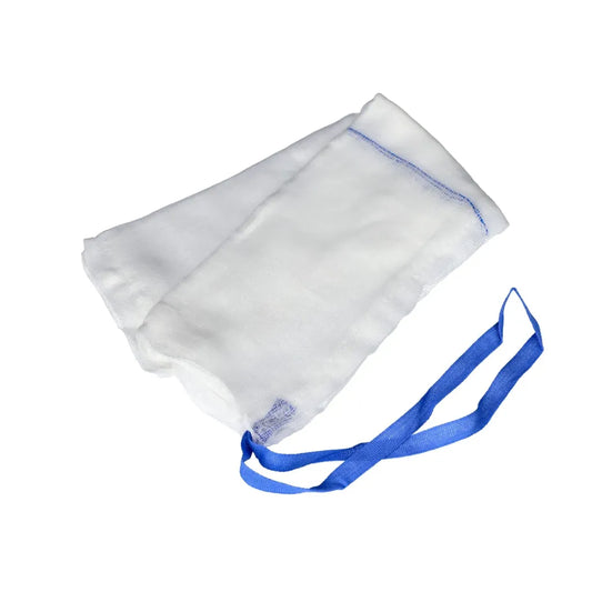 Compresses laparotomiques en gaze non stériles 17 fils 6 plis 45 x 45 cm - Boîte de 20